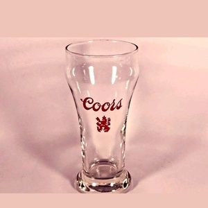 1970"s Coors Glass Red Lion Logo